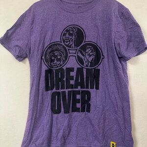 WWE NXT Velveteen Dream Over T Shirt Mens Large Purple Wrestling Tee